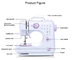 PLASTAR P505 2020 Top Selling Bag Sack Sewing Machine Electric Household Mini Sewing Machine 2mm Max. Sewing Thickness 220V/110V